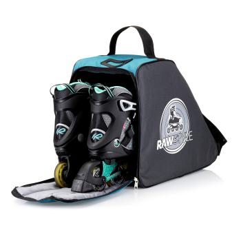 Preview: RAWSTYLE Skatertasche, Inliner-Rucksack, Tasche für Rollschuhe, Schlittschuhe, Inlineskates