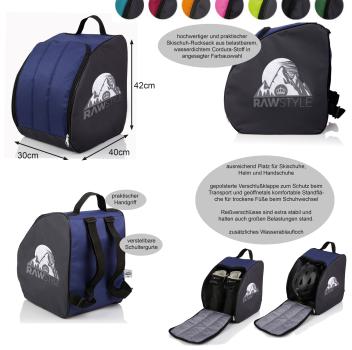 RAWSTYLE Skischuh Rucksack Skischuhtasche Wintersport Modell 2